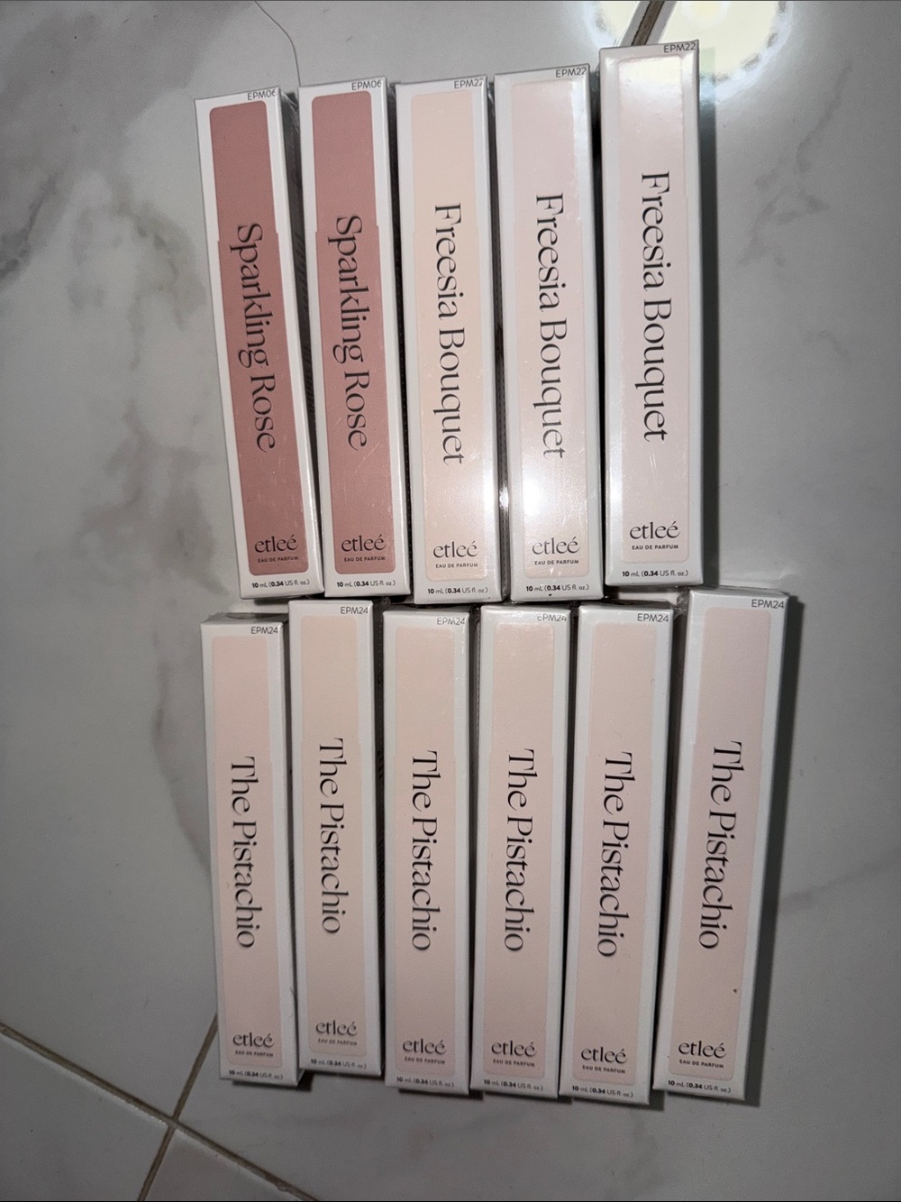 Etleé Perfume 10ml (Pack of 11)